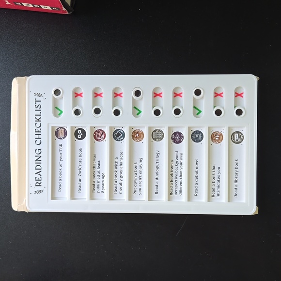 OwlCrate Reading Checklist - Picture 5 of 7